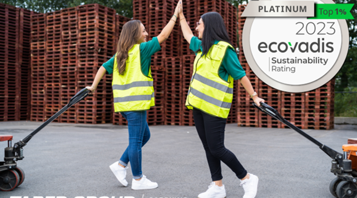 Ecovadis 2023 Platinum Visual Small